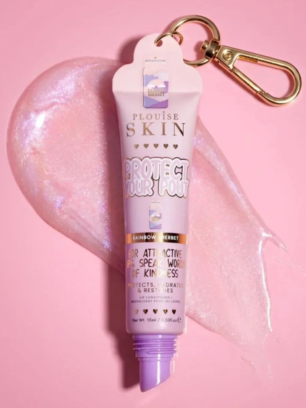 P.Louise - Glitter Protect Your Pout Lip Conditioner - Rainbow Sherbet